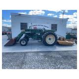 Oliver Tractor W/ Loader & Brush Mower