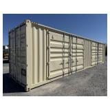 Used 40 Ft High Cube Multi Door Container