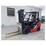 2021 Hangcha 5000LB Capacity LP Forklift