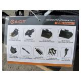 New Skid Lot Of AGT Mini Excavator Attachments
