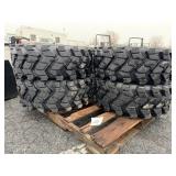 New Set Of (4) 12-16.5 SKS-9 Skid Loader Tires