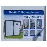 New Portable Mobile Toilet W/ Shower