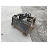 Used 36" Quick Attach Flat Bottom Grapple Bucket