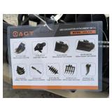 New Skid Lot Of AGT Mini Excavator Attachments
