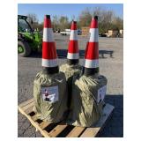 New Skid Lot Of (60) PCS Traffic Cones
