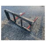 New Kivel Quick Attach Dual Prong Bale Spears