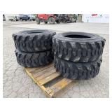 New Set Of (4) 10-16.5 SKS1 Skid Loader Tires