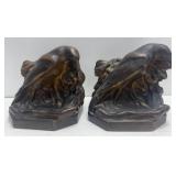 Pair of Rookwood Pottery Bird Bookends