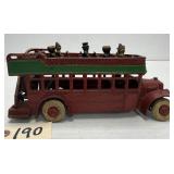 Antique Cast Iron Double Decker Bus - Kenton?
