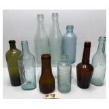 (9) Bottles - Saylehners/Bul-Ga-Lac/Wyeth