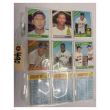(9) 1966 Topps Baseball Cards - Willie Mays