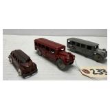 (3) Cast Iron Buses - Kenton