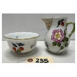 Herend Market Garden Hand Painted Sugar & Creamer