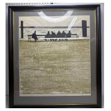 Paul Shaub Signed Print 'The Bench'
