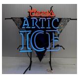 Coors Artic Ice Neon Hanging Beer Sign