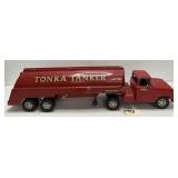 Tonka Tanker - Steel Truck/Plastic Trailer