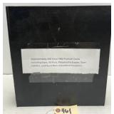 Binder with 350 Topps 1980 Football Cards