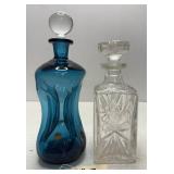 Kastrup Holmegaard & Unmarked Decanter
