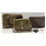 4pcs Vintage Fendi Purses & Keychain