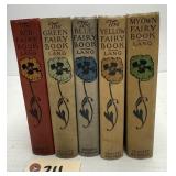 (5) Fairy Books by Andrew Lang - Grosset & Dunlap
