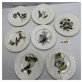 (7) Alfred Meakin Birds of America Plates