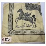 Hermes Paris Scarf Horse & Pegasus Print