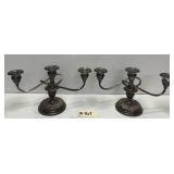 S. Kirk & Son Sterling Silver Weighted Candelabras