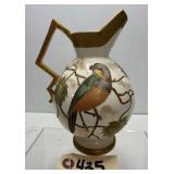 Franz Anton Mehlem Royal Bonn Bird Pitcher