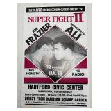 1974 Frazier / Ali Super Fight II Event Poster