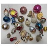 Vintage Mercury Glass Christmas Ornaments
