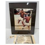 Mohammad Ali Signed Color Photo w/ COA