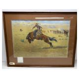 Frederic Remington A Cold Morning On The Range