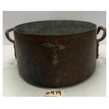 Large Walter J. Buzzini Copper Pot