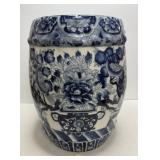Chinese Blue & White Porcelain Garden Stool