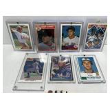 7pcs Football & Baseball Cards - Montana, Clemens