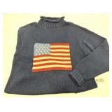 Ralph Lauren Country American Flag Sweater