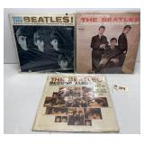 (3) 1964 Beatles Vinyl Record Albums