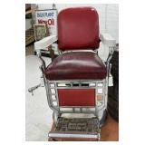 Vintage Theo A. Kochs Company Barber Chair