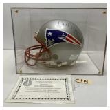 Drew Bledsoe Autographed Helmet w/ COA