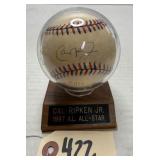 Cal Ripken, Jr Signed Baseball with COA