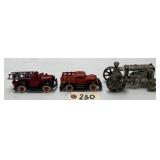 (3) Cast Iron AC Williams Tractor & Trucks