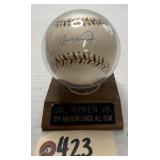 Cal Ripkin, Jr. Signed Baseball with COA