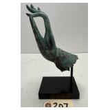 Hand of Buddha Metal Sculpture