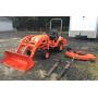 Kubota BX1860V Tractor w/attachments