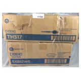 Dixie Th517 Plastic Teaspoons & Dixie Paper Bowel