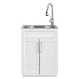 Glacier Bay All In One Laundry Sink Cabinet