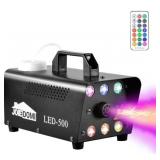 Joiedomi 500w Fog Machine 6 Remote Control Lights