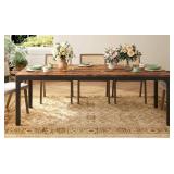 Tribesigns Rectangular Dining Table, 78 Inch Long