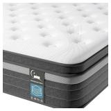 Teqsli Queen Mattress, 10in  Mattress Hybrid