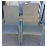 Outdoor Chairs - Mesh Seat & Back,